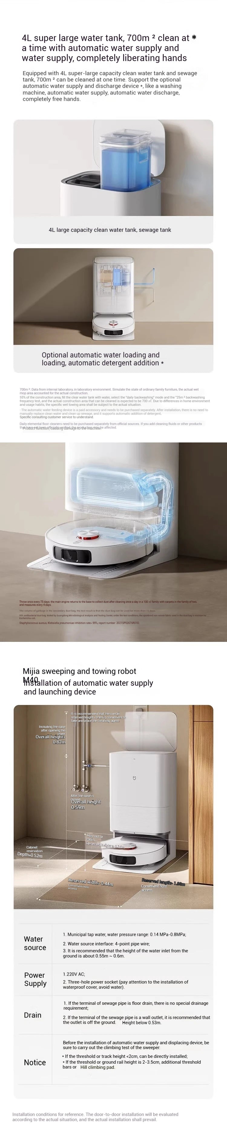 Xiaomi Robot Vacuum for Pet Hair – LiDAR Navigation, Mop & Suction