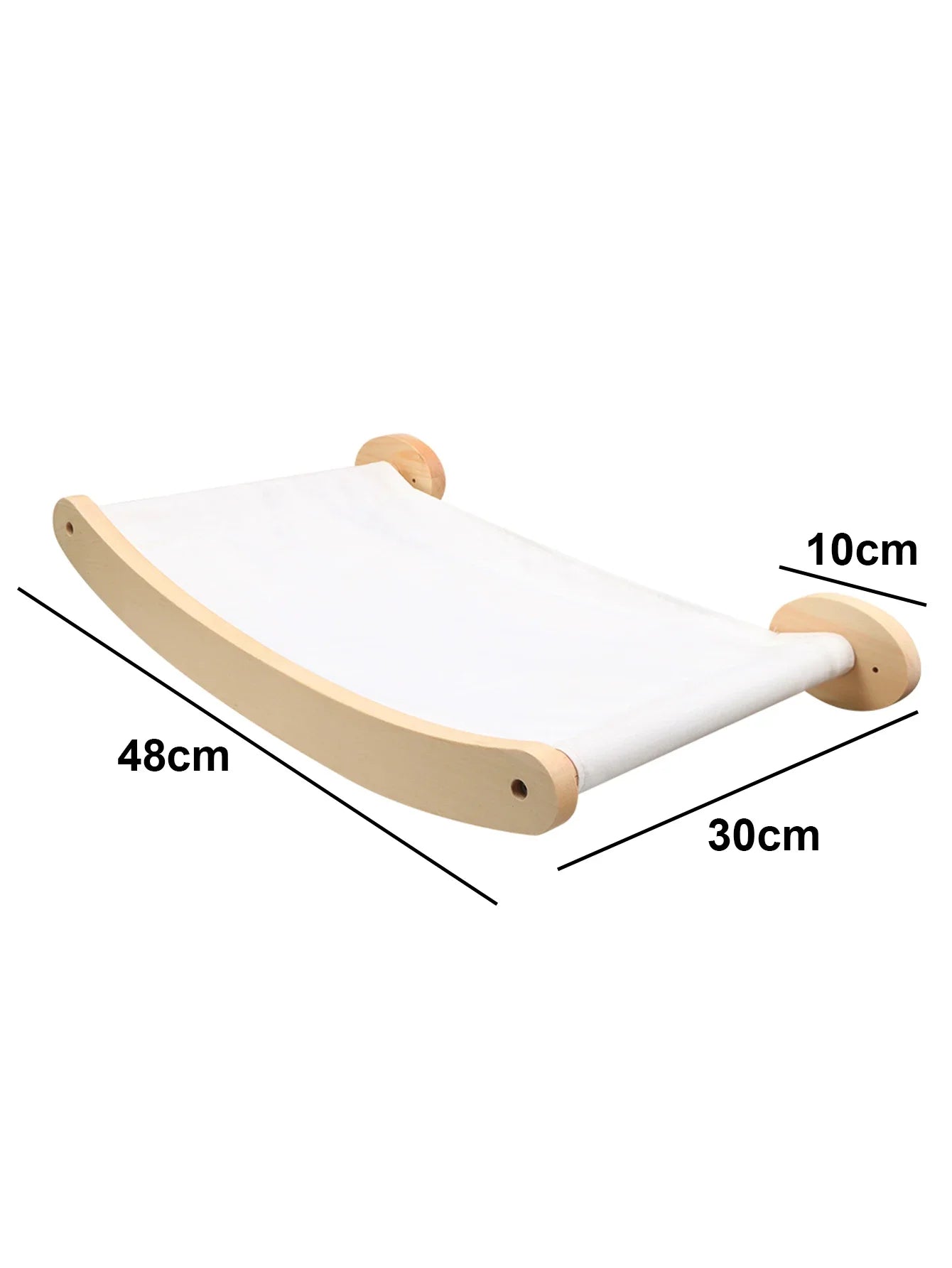 Wall-Mounted Cat Climbing Shelves with Hammock & Steps