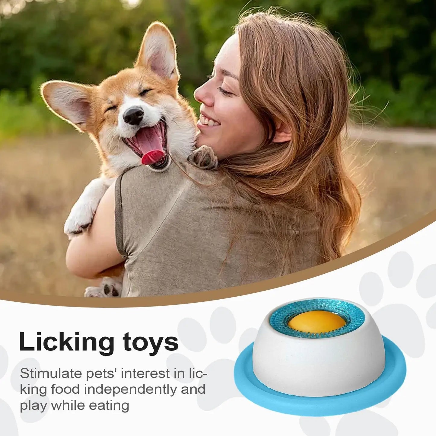 NEW Anti-boring toys Pet Feeding Supplies Dog Puzzle Treat Toy Slow Feeder, Bored Puppy Toys for Healthy Eating & Food Crate Use