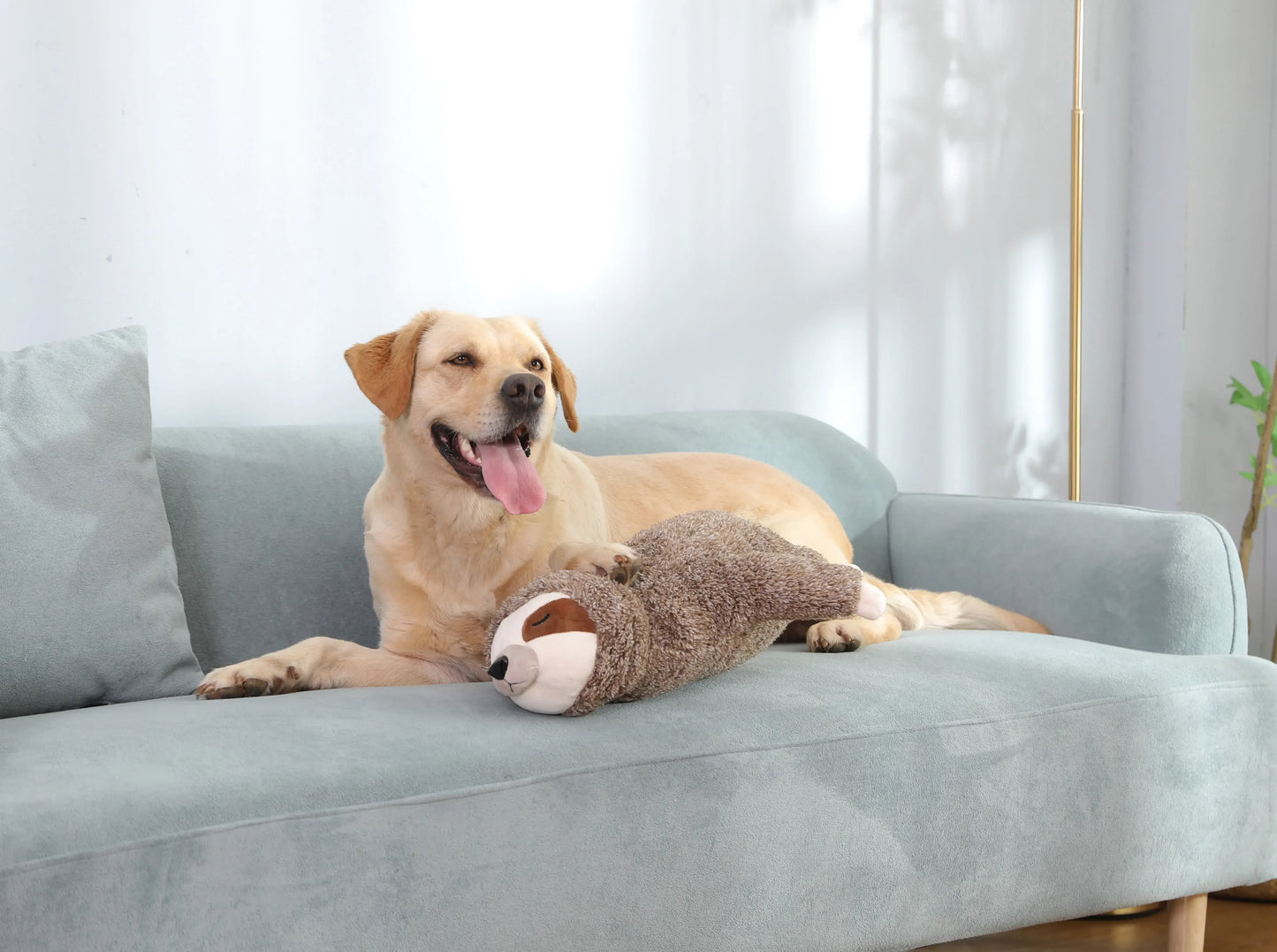 Sloth Heartbeat Puppy Toy – Sleep Aid & Stress Relief