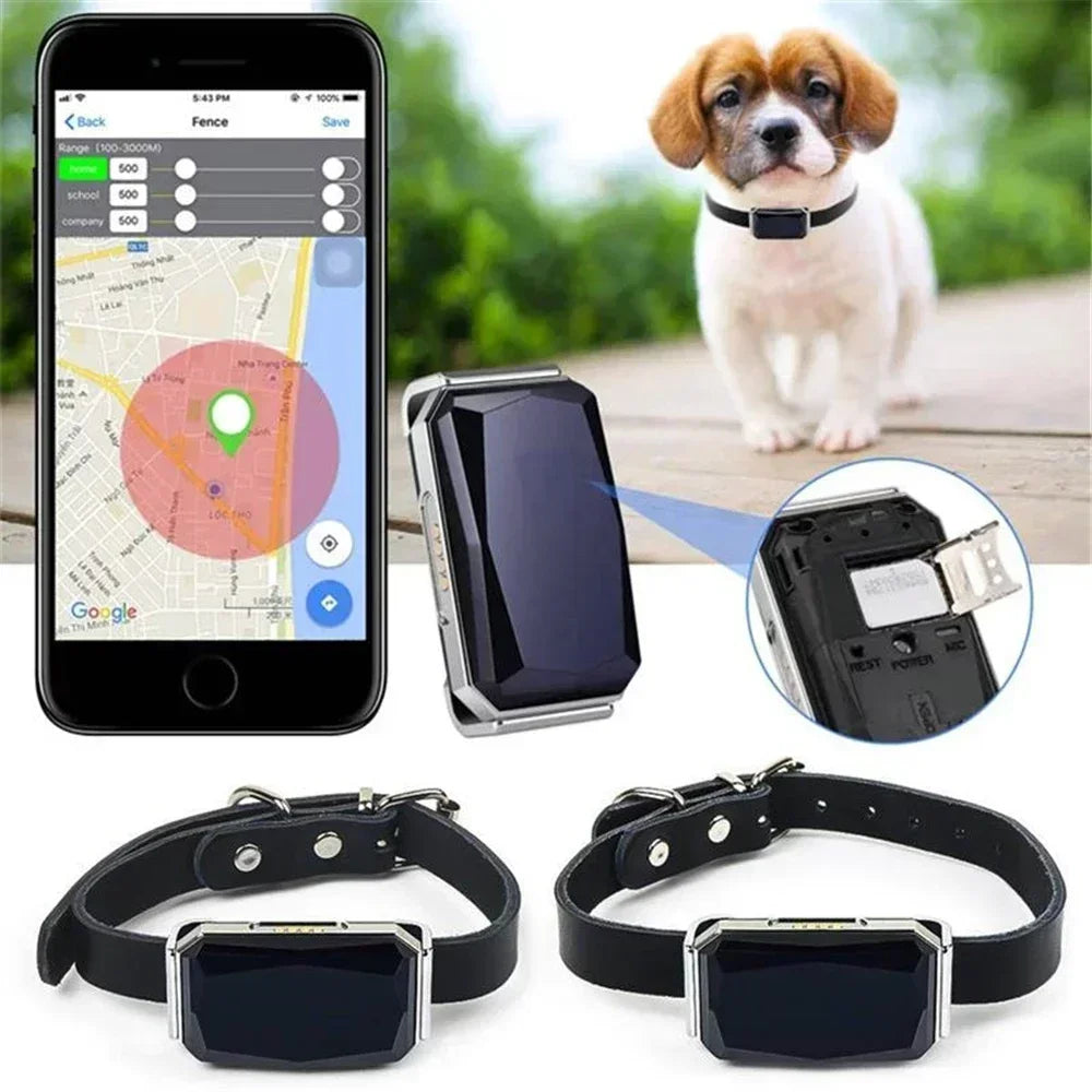 2G GPRS Pet GPS Tracker – Waterproof Locator Collar
