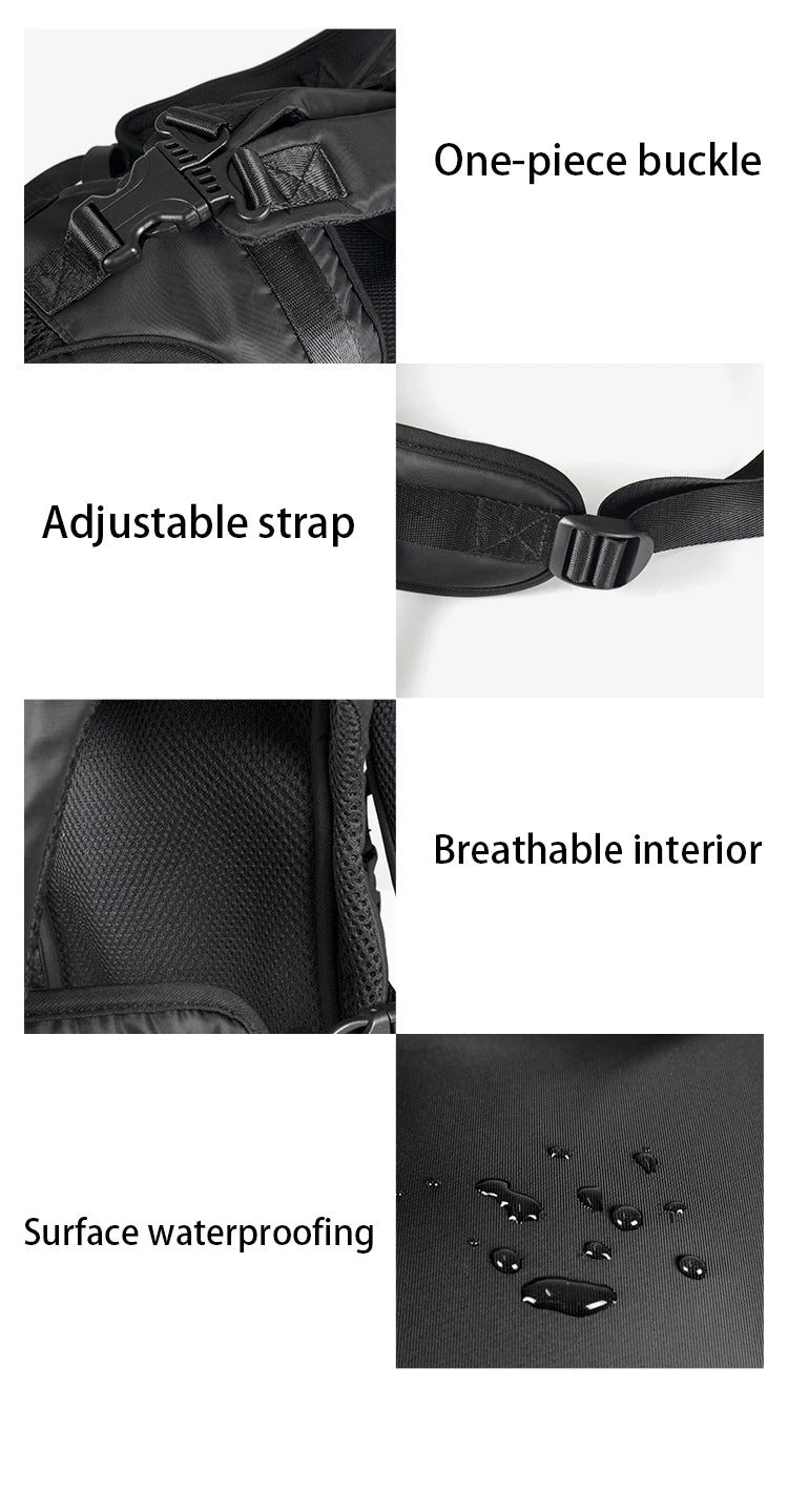 Breathable Double-Shoulder Dog & Cat Carrier Backpack