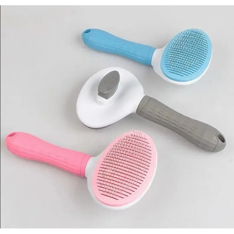 Pet Deshedding Comb – Removes Loose Hair for Cats & Dogs