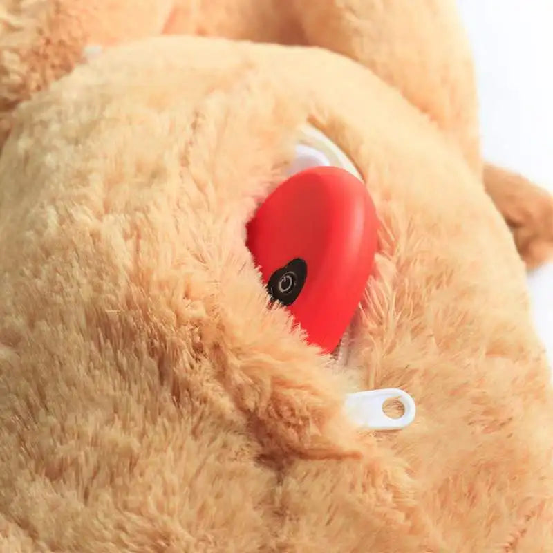 Heartbeat Calming Dog Plush Toy – Anxiety & Stress Relief