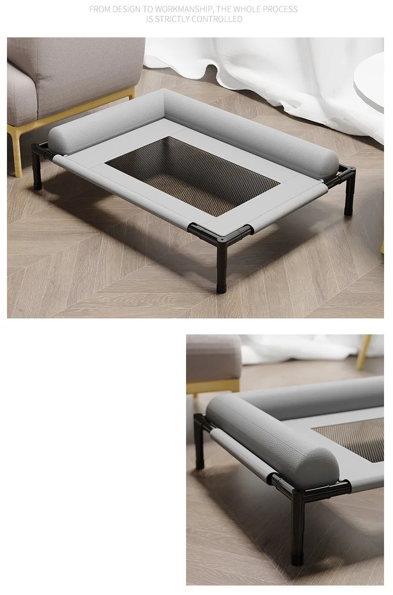 Breathable Soft Dog Kennel Bed – Moisture-Proof