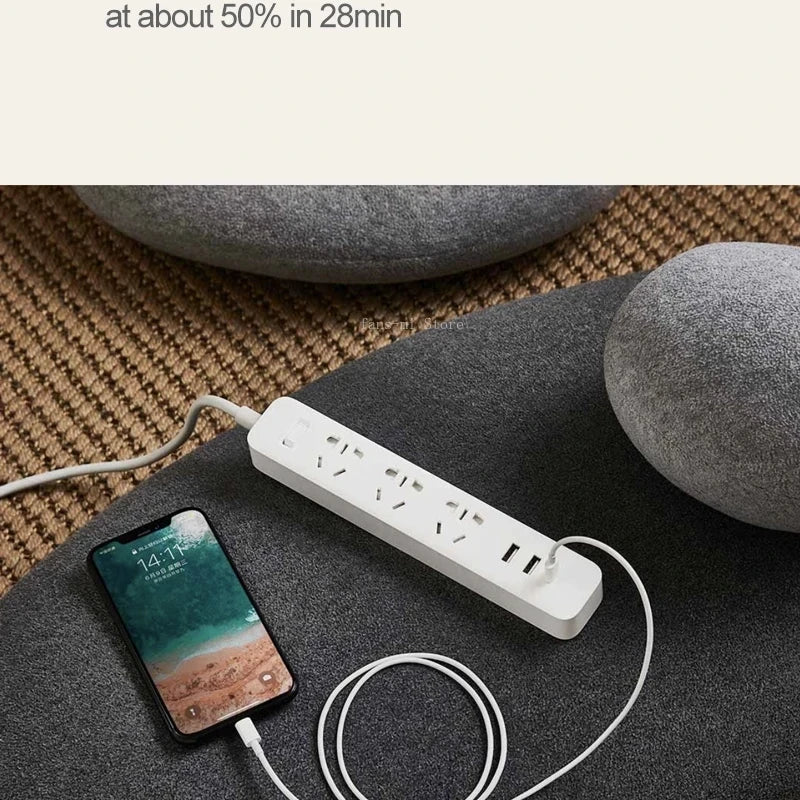 Xiaomi 20W Fast Charging Power Strip – 2AC+1C for Pet Devices