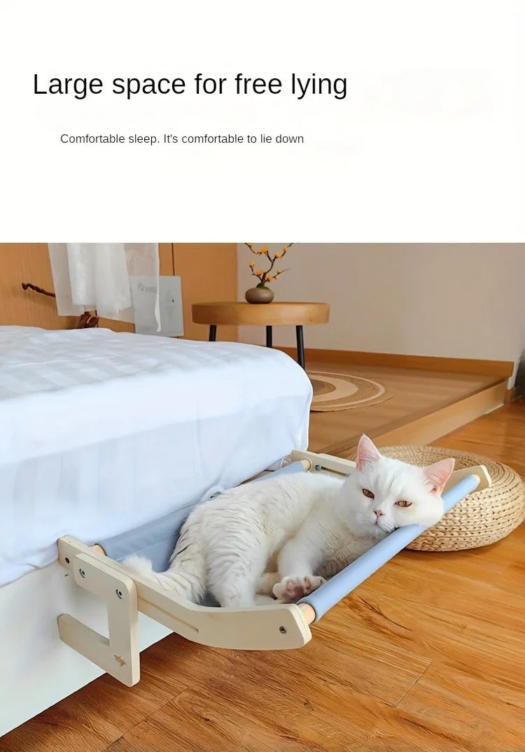 Window Cat Hammock – Hanging Bed for Balcony & Indoor