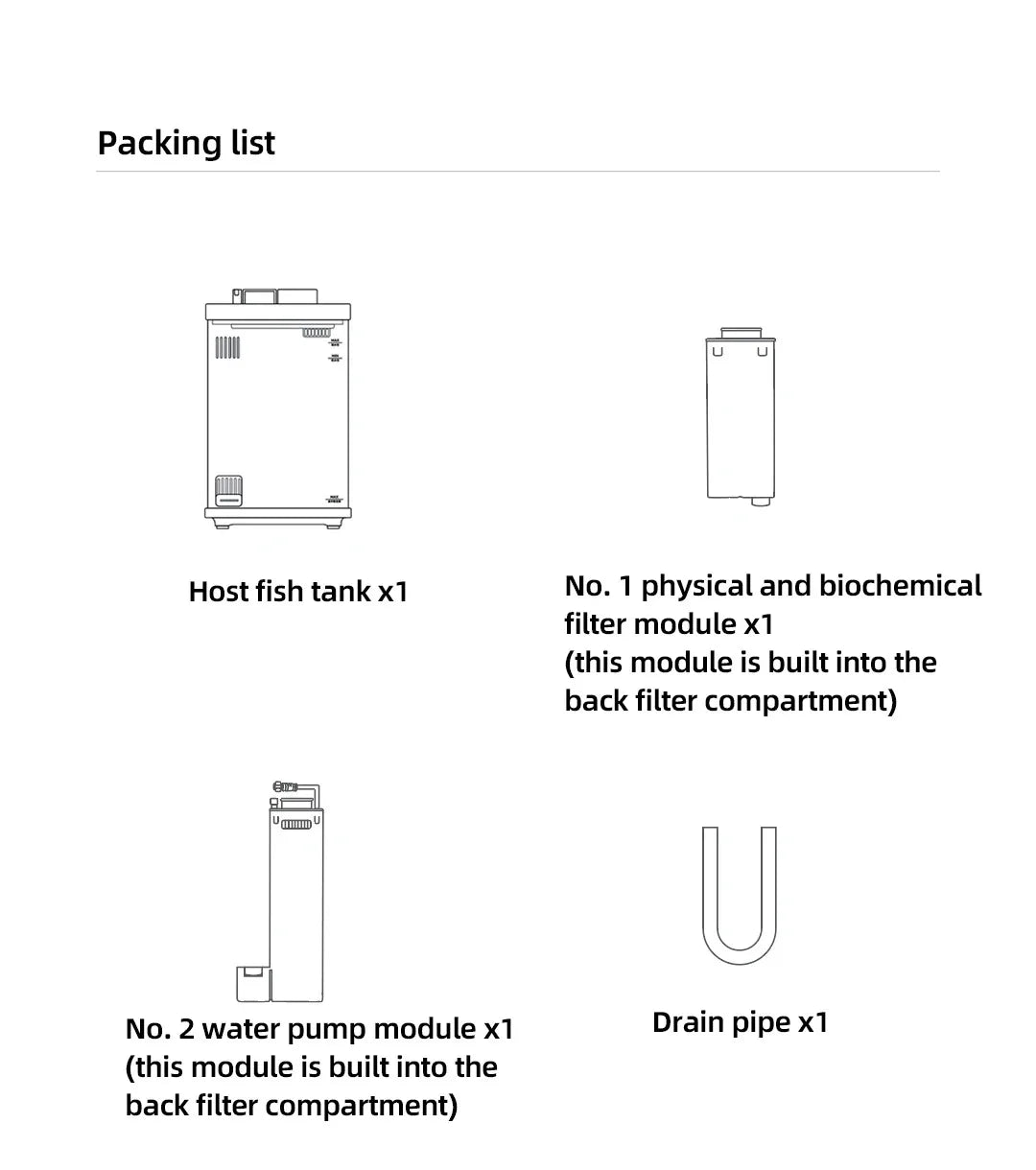 Xiaomi Mijia Smart Desktop Aquarium 10L with app-controlled feeding and professional filtration system
