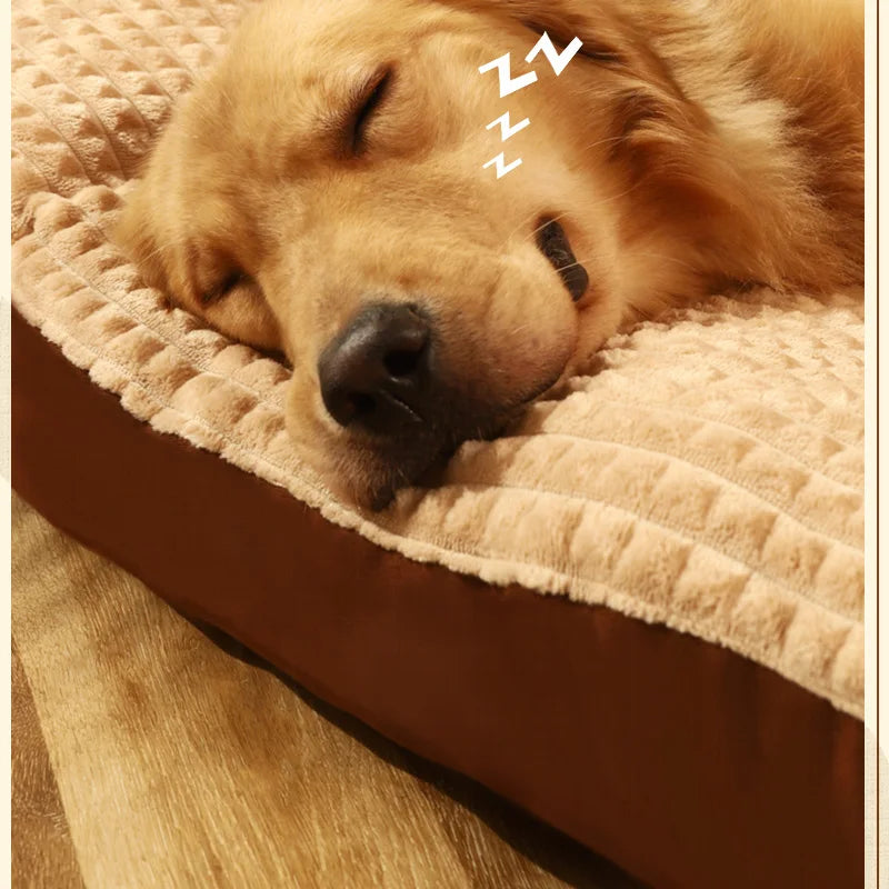 Fleece Dog Sleeping Bed – Detachable, All Sizes