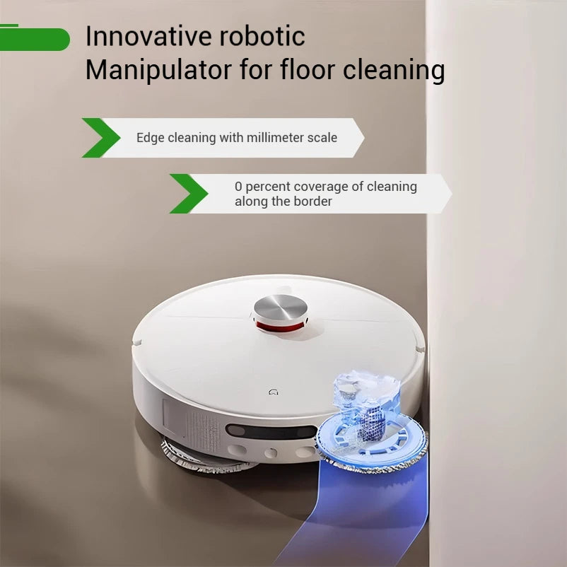 Xiaomi Robot Vacuum & Mop for Pet Hair – Auto Empty, Self-Wash