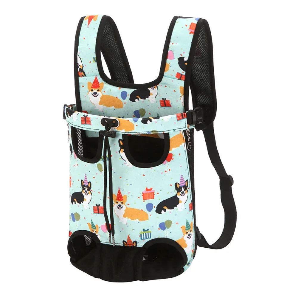 Pets Products Denim Pet Dog Backpack Outdoor Travel Cat Carrier Bag for Small Dogs Breathable Shoulder Puppy Kedi Carring Bags