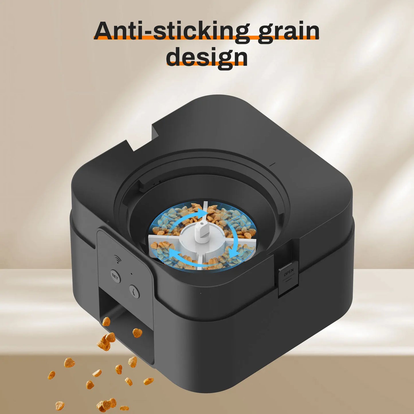 3.5L Auto Pet Feeder & 2L Water Fountain – WiFi App Combo