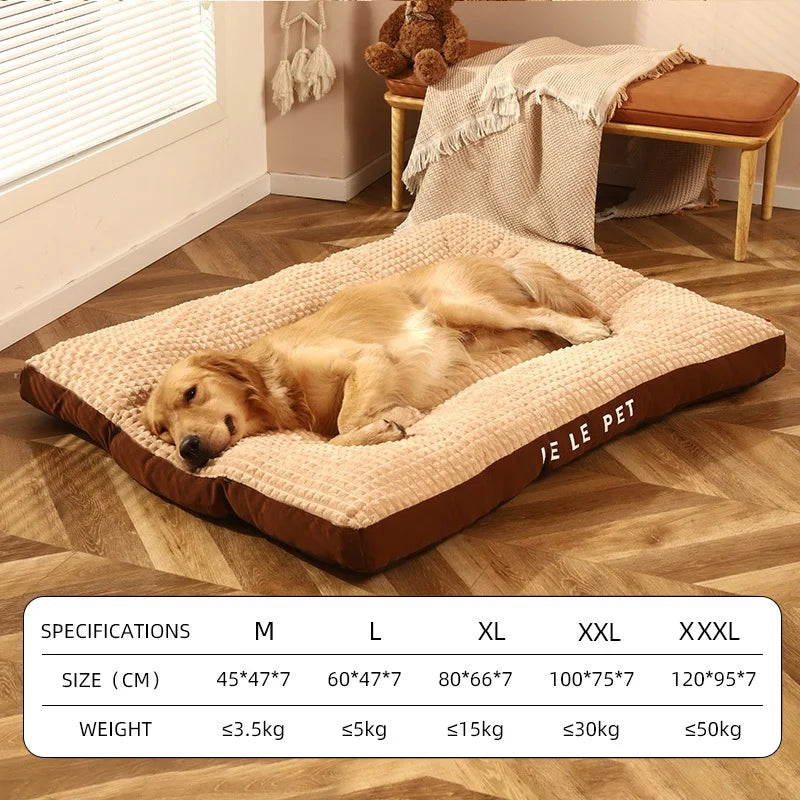 Fleece Dog Sleeping Bed – Detachable, All Sizes