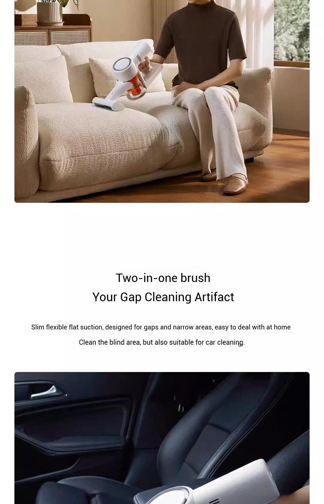Xiaomi Cordless Pet Hair Vacuum – 24kPa Suction, 60-Min Battery