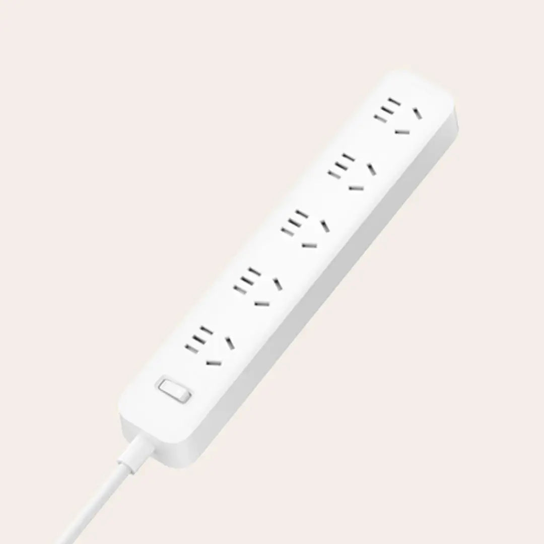 2025 Xiaomi Power Strip 5 Sockets 1.8m 5 Ports Master control Big Plug Extension Patch Board 10A 2500W For Smart Home