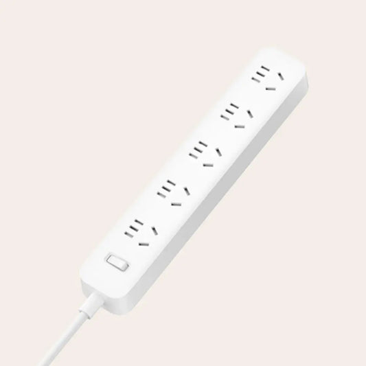 2025 Xiaomi Power Strip 5 Sockets 1.8m 5 Ports Master control Big Plug Extension Patch Board 10A 2500W For Smart Home