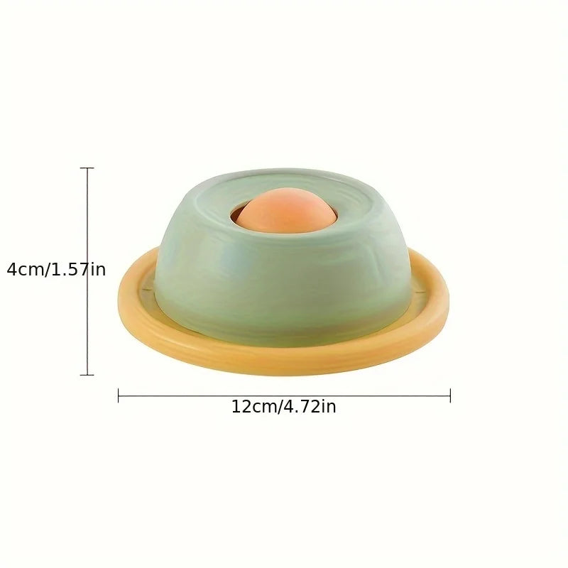 Cat Snack Plate Slow Feeder Toy