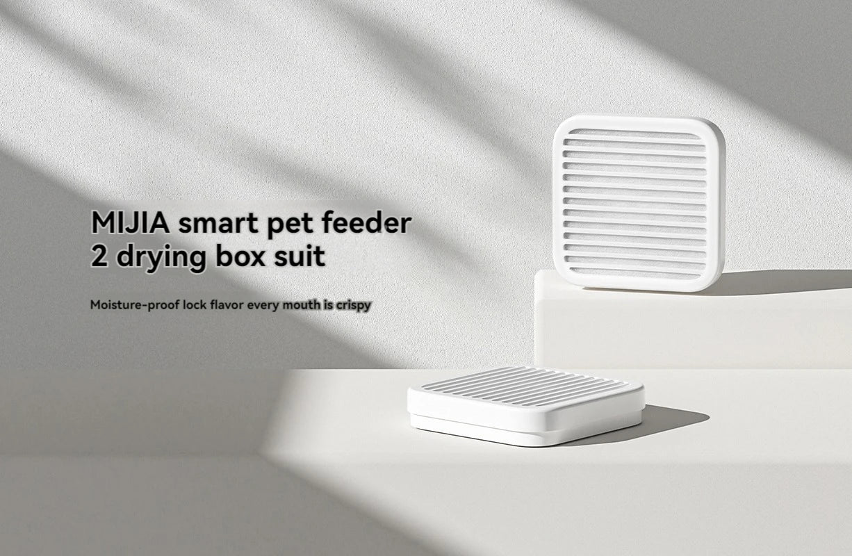 Xiaomi Smart Pet Feeder 2 Dehumidifier Box, 3-Pack Replacement Desiccant Kit with APP Reminder for Dry Food Fresh Long Lasting
