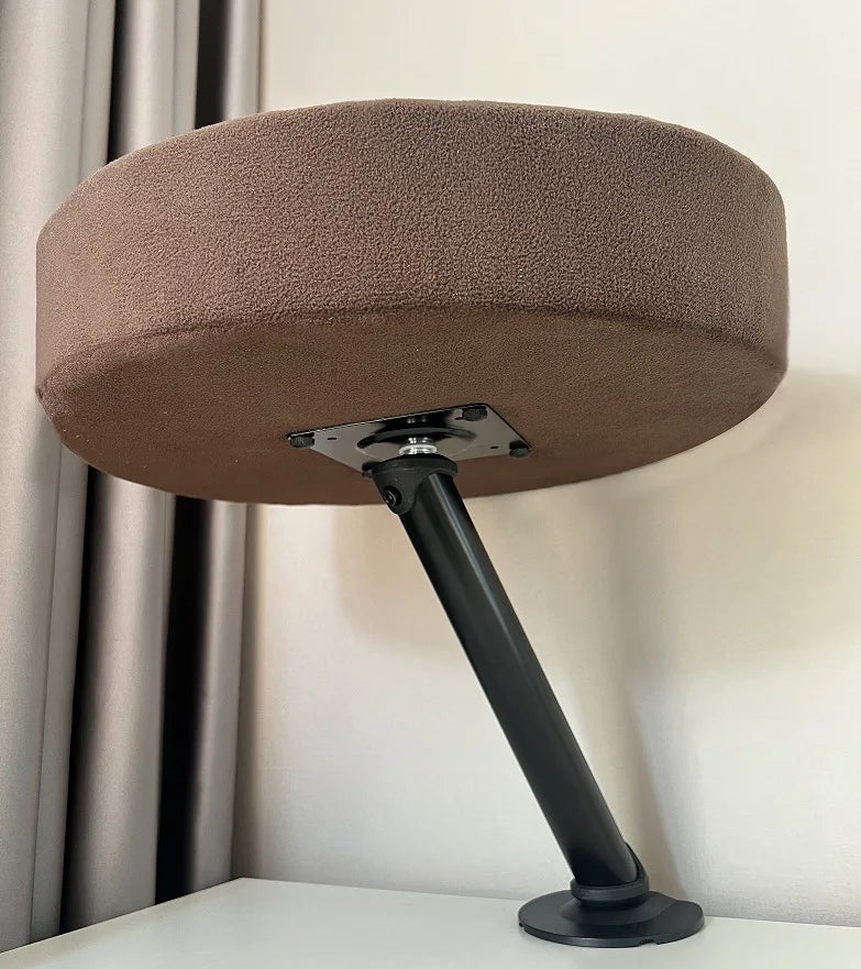 Desktop Cat Bed Round Indoor Cats Comfortable Soft Desk Nest Pet Bed for Kitten Adjustable Height Cat Climbing Frame for Desk