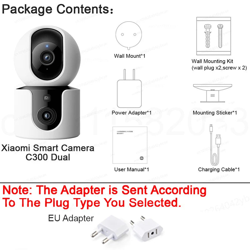 Xiaomi 360° Pet Camera – 3MP WiFi 6, Baby & Pet Monitor