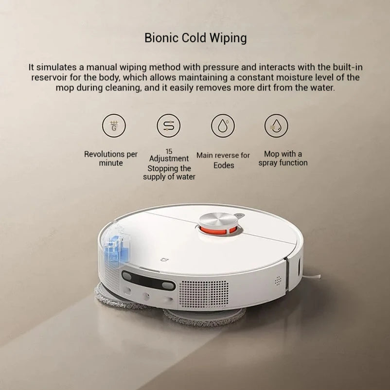 Xiaomi Robot Vacuum & Mop for Pet Hair – Auto Empty, Self-Wash