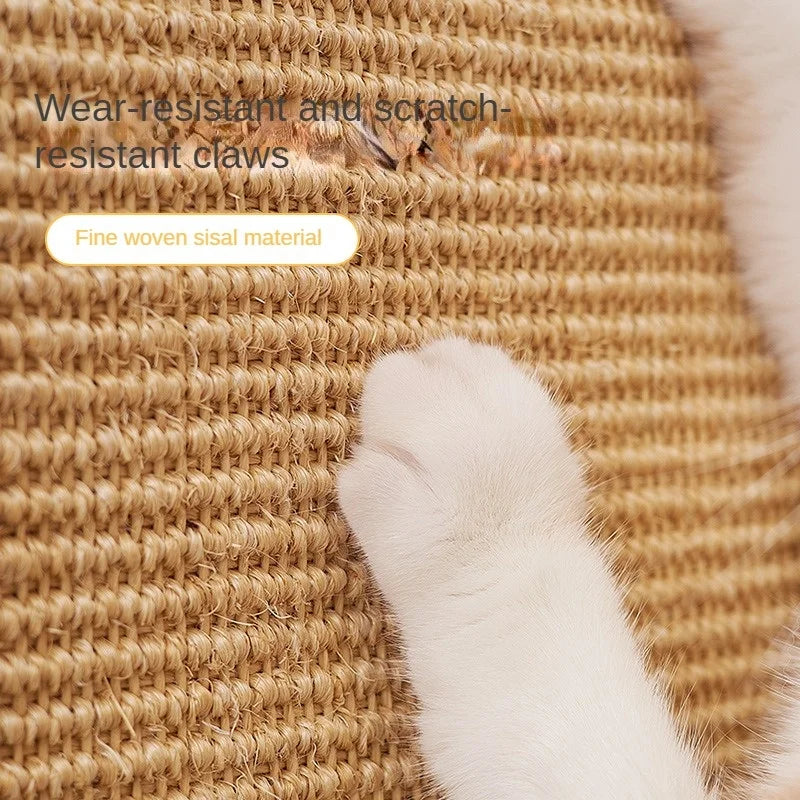 Sisal Hemp Cat Scratching Wall Pad – Furniture Protector