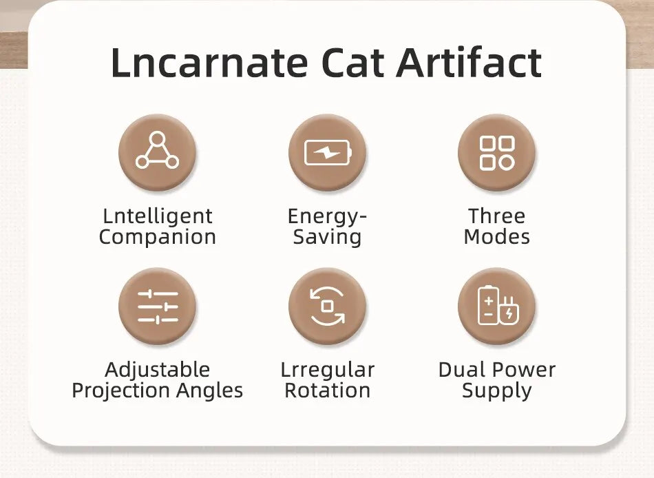 Auto Laser Cat Toy – Smart Interactive LED Teaser