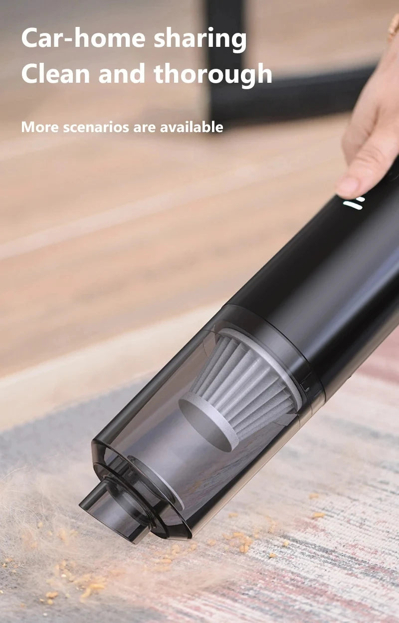 Cordless Pet Hair Vacuum – Powerful Suction for Car & Home