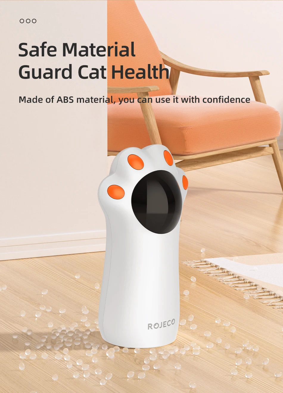 Auto Laser Cat Toy – Handheld Smart LED Teaser