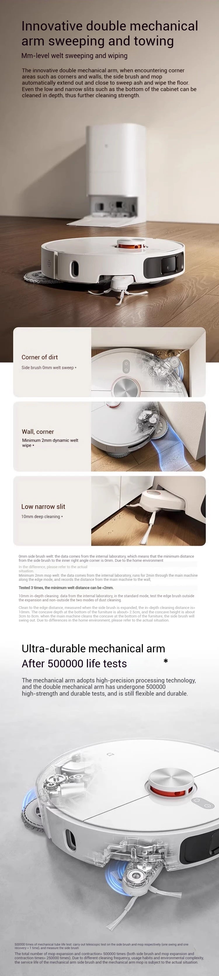 Xiaomi Robot Vacuum for Pet Hair – LiDAR Navigation, Mop & Suction