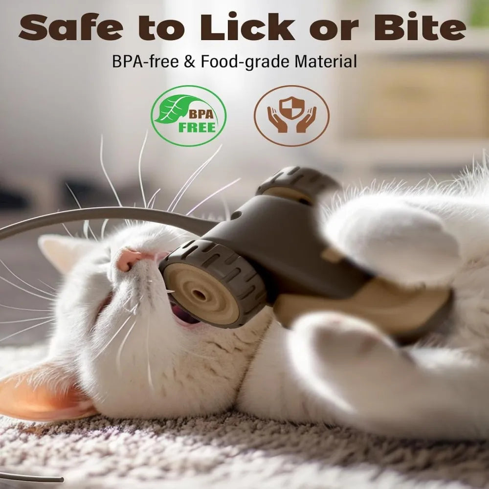 Smart Auto-Moving Cat Toy Car – 2 Modes, Touch Wake-Up
