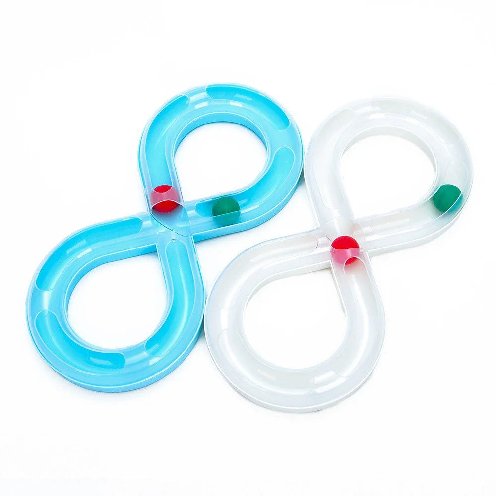 Orbital Track Ball Spinner – Interactive Self-Play Cat Toy