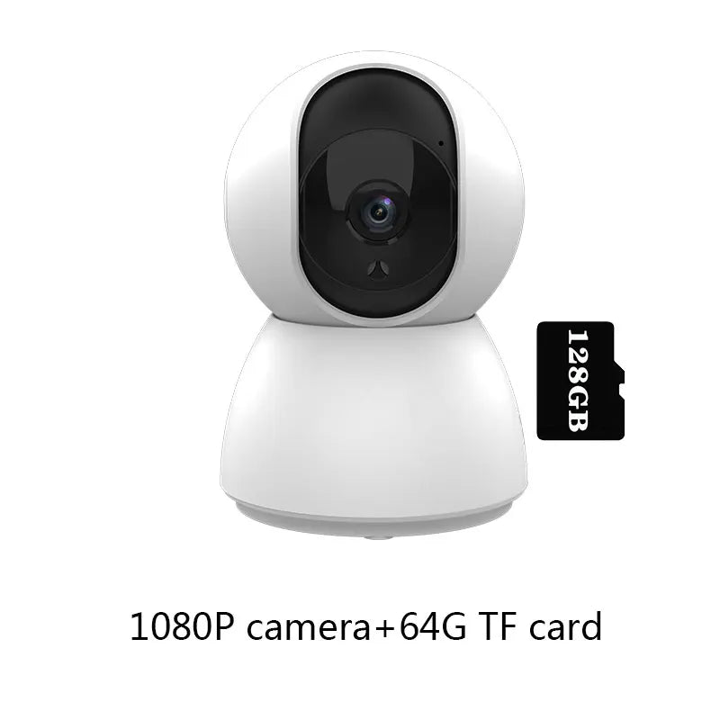 1080P Smart WiFi Pet Camera – Auto Tracking, Indoor Security & Baby Monitor