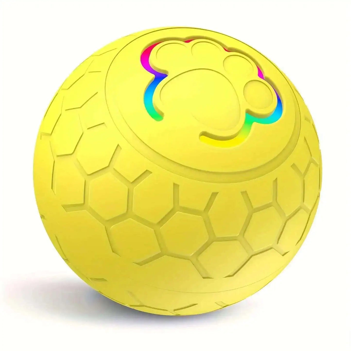 Smart Interactive Dog Toy Ball – RGB, USB Rechargeable