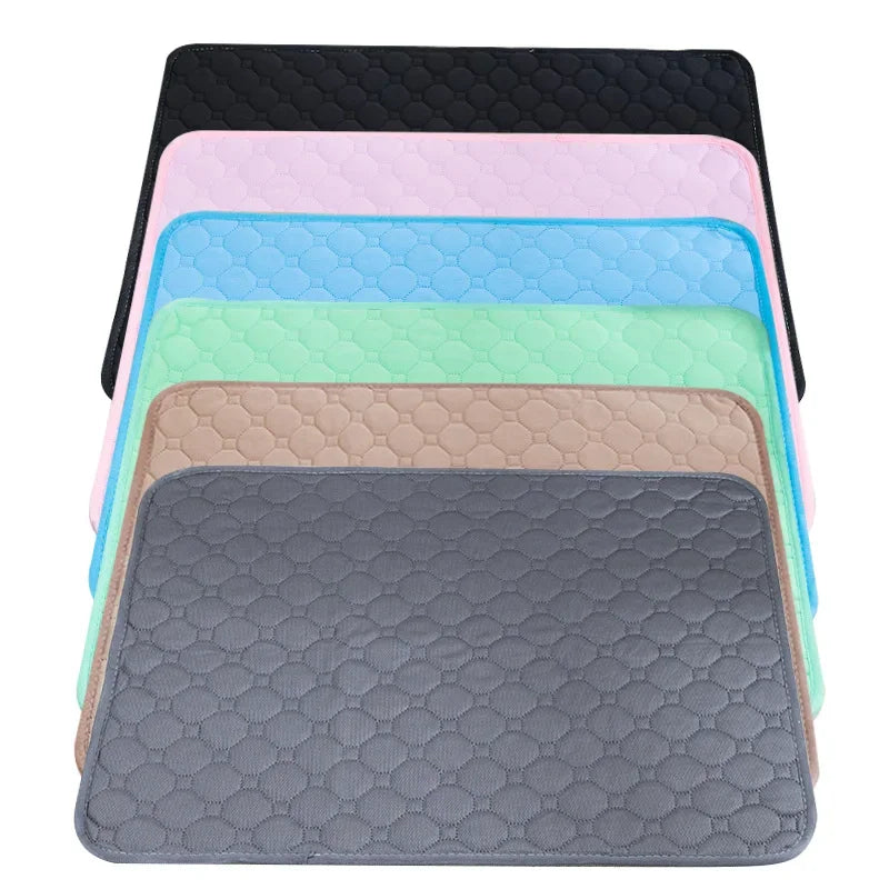 Dog Pee Reusable Pad Blanket Absorbent Diaper Washable Puppy Training Pad Pet Bed Urine Mat for Pet Car Seat Cover Pet Supplies