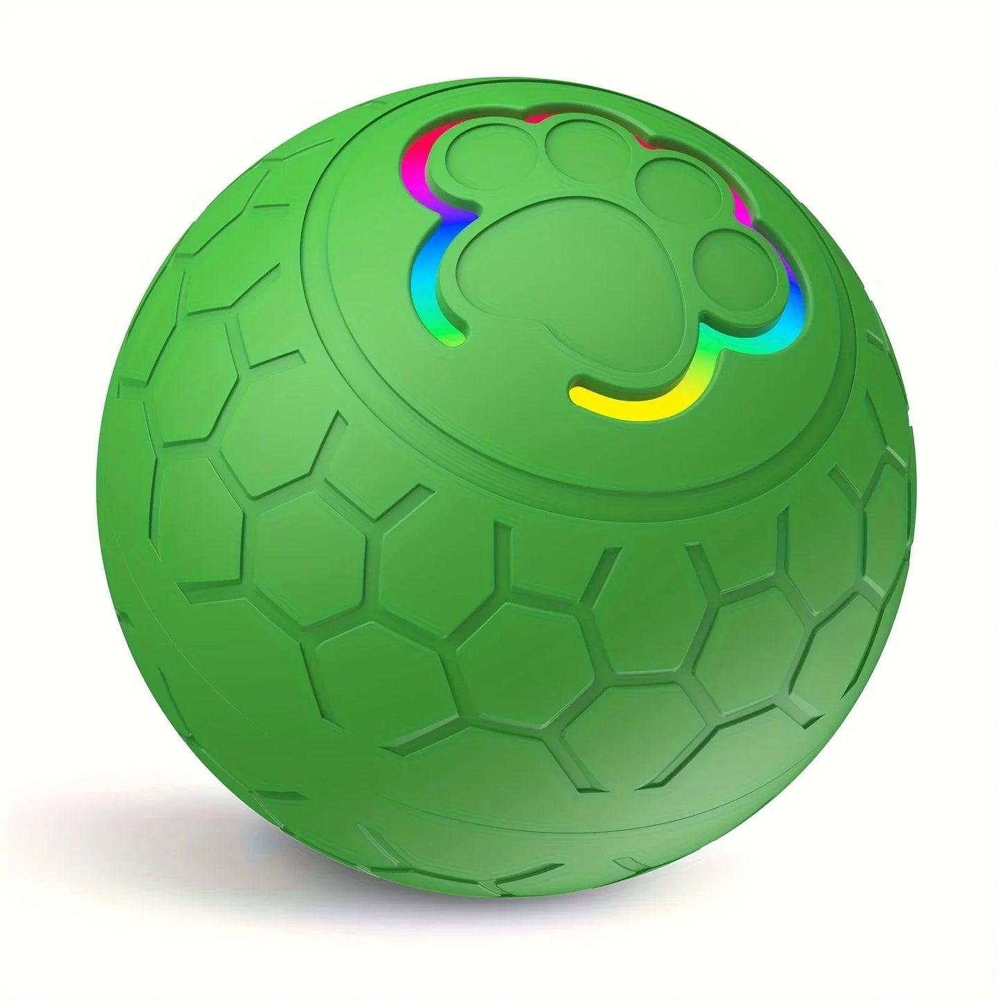 Smart Auto-Bouncing Dog & Cat Toy Ball with RGB Lights
