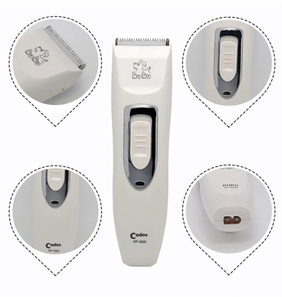 Professional Pet Hair Clipper & Grooming Kit