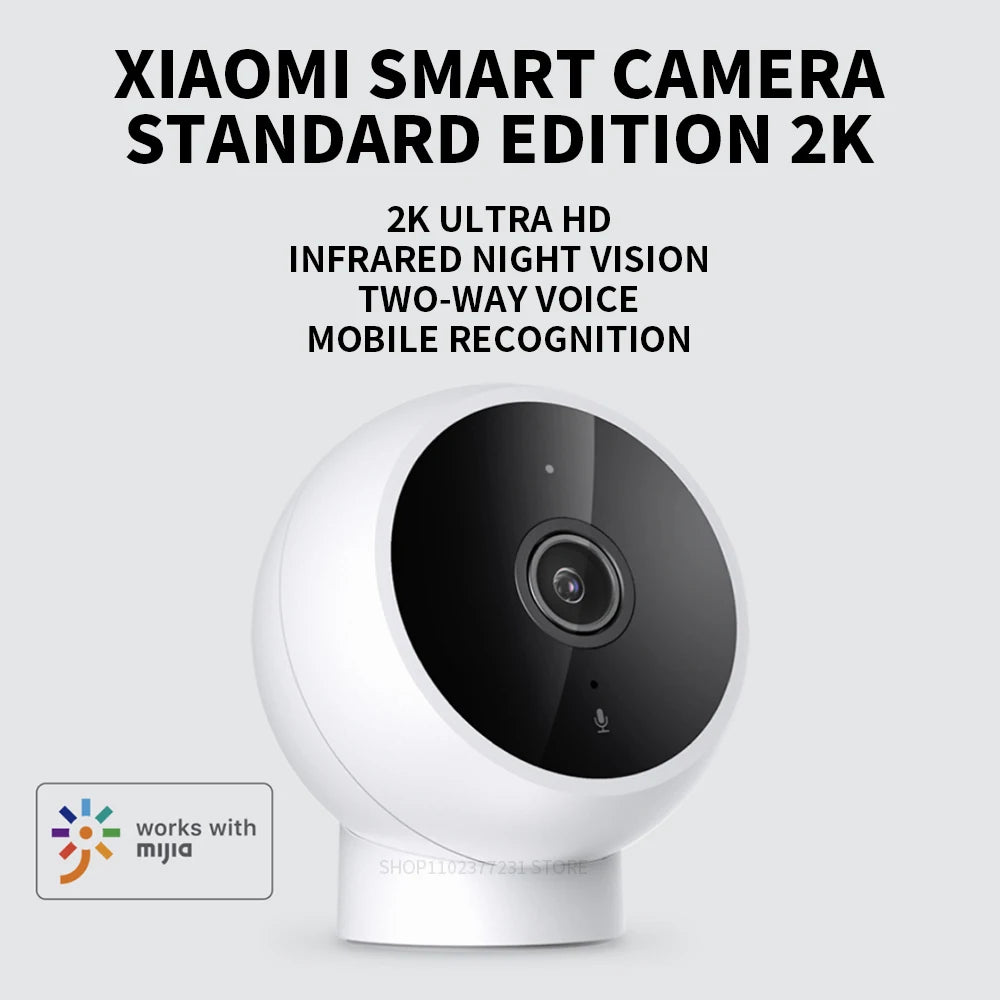 2K HD Pet Monitoring Camera – Night Vision, Two-Way Audio