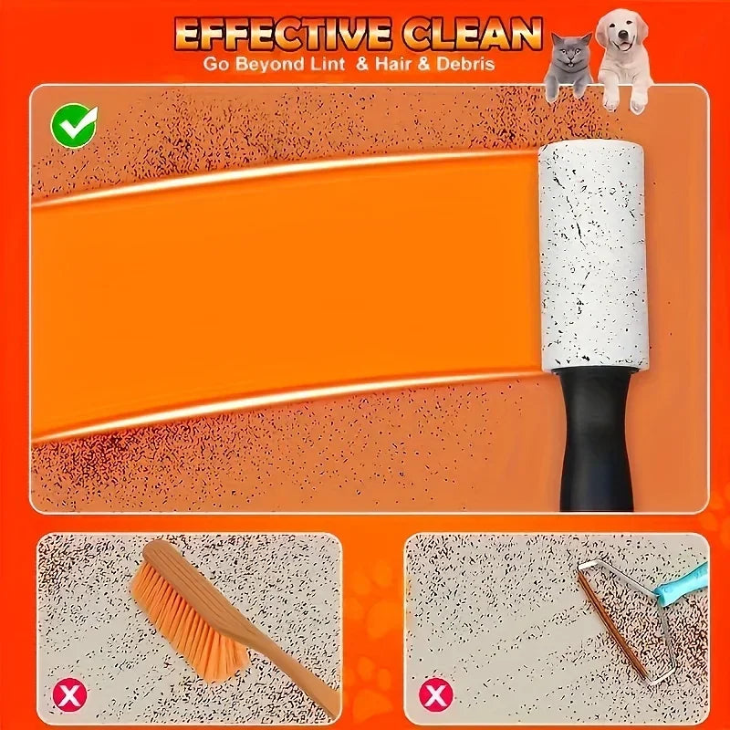 Ultra-Sticky Pet Fur Lint Roller – Furniture & Clothing