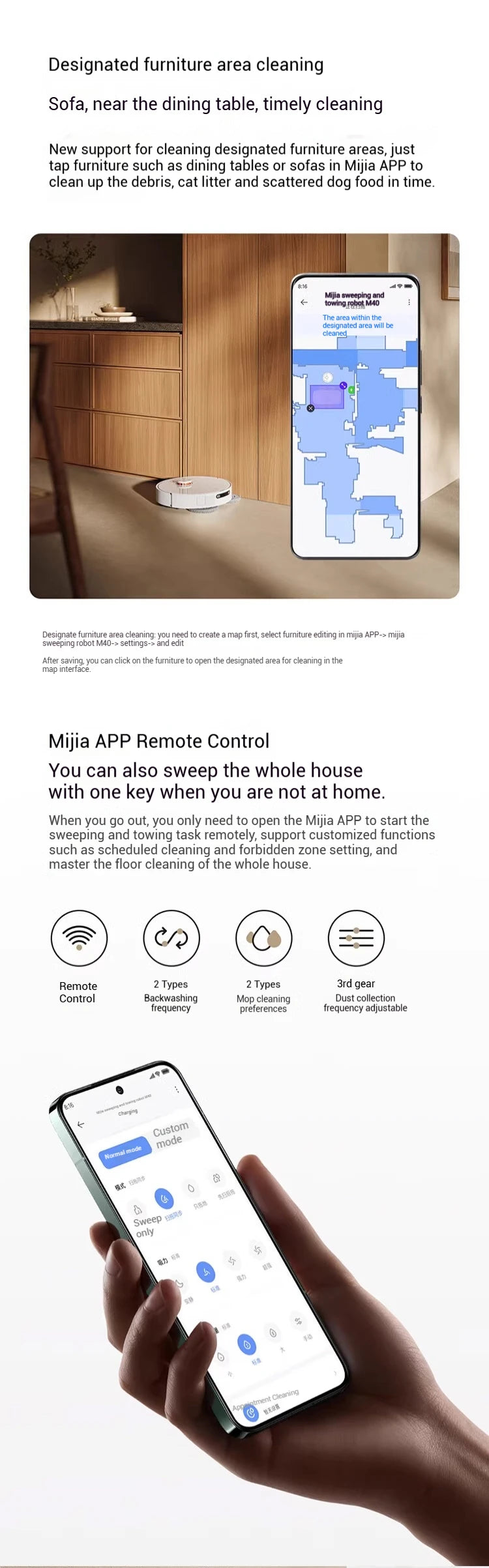 Xiaomi Robot Vacuum for Pet Hair – LiDAR Navigation, Mop & Suction