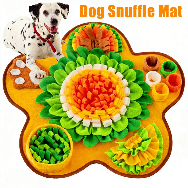 Dog Snuffle Mat – Slow Feeder, Foraging & Anxiety Relief Toy