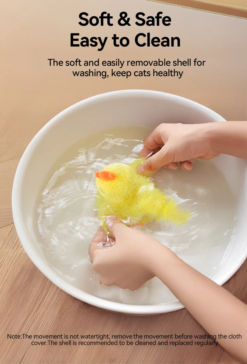Auto Flapping Chicken Cat Toy – Catnip, Sound & Remote Control