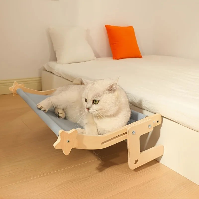Window Cat Hammock – Hanging Bed for Balcony & Indoor