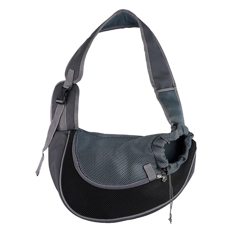 Crossbody Mesh Pet Carrier Sling Bag