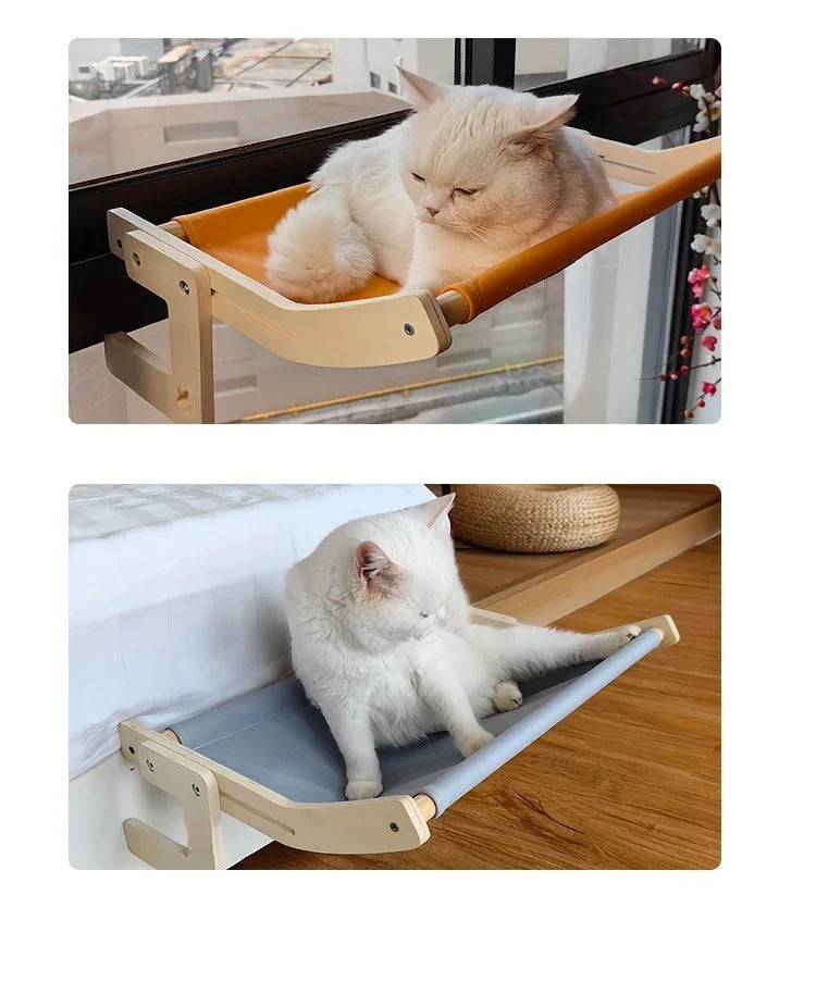 Window Cat Hammock – Hanging Bed for Balcony & Indoor