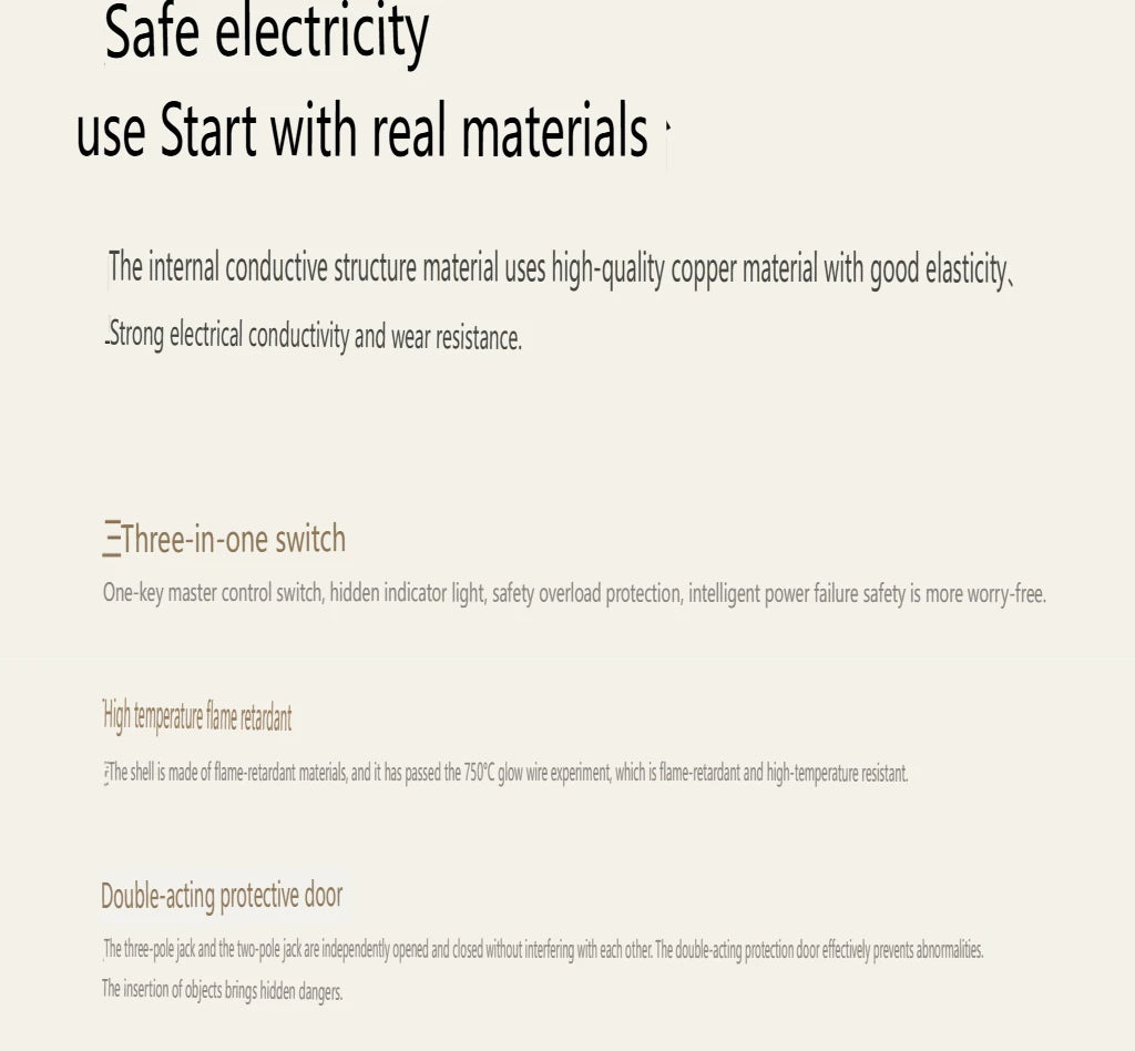 2025 Xiaomi Power Strip 5 Sockets 1.8m 5 Ports Master control Big Plug Extension Patch Board 10A 2500W For Smart Home