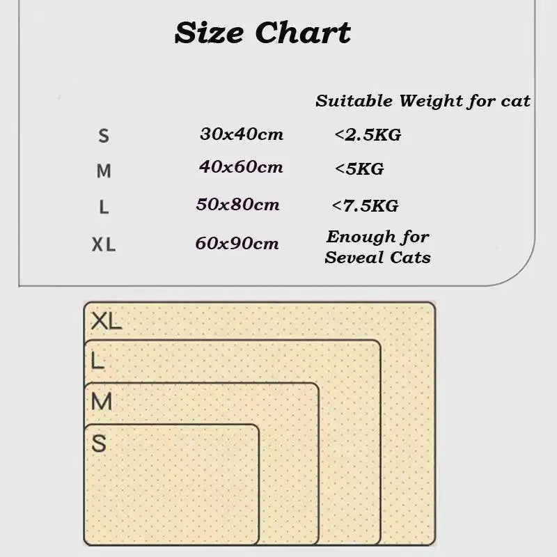 Sisal Cat Scratcher Mat & Bed – Furniture Protector for Indoor Cats