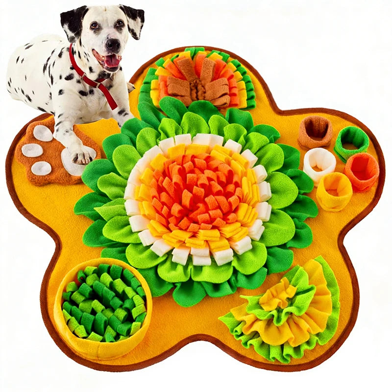 Dog Snuffle Mat – Slow Feeder, Foraging & Anxiety Relief Toy