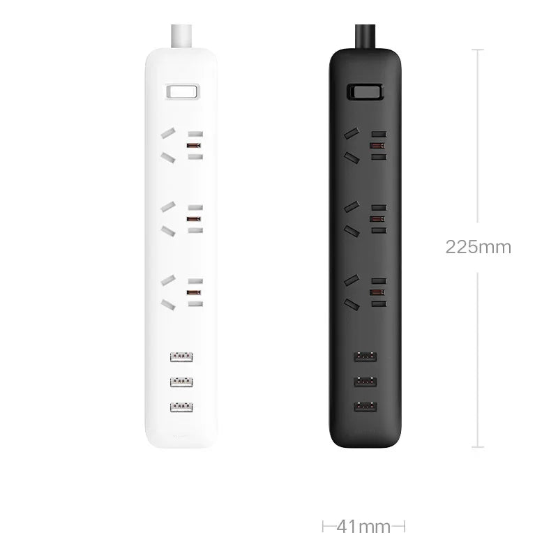 Xiaomi Fast Charging Power Strip – 3 USB Ports for Pet Devices