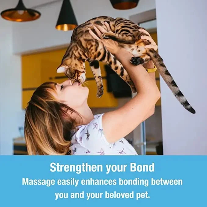 Electric Pet Head & Back Massager – Tension Relief